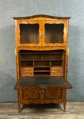 Louis XV Marquetry Secretaire, 1750-MWB-903820