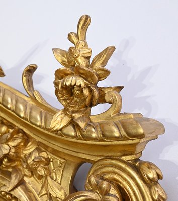 Louis XV Mirror in Gilt Wood, Early 19th Century-RVK-1754688