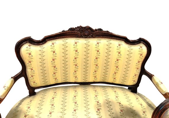 Louis XV Napoleon III Living Room Set, Set of 5-BTG-2036048