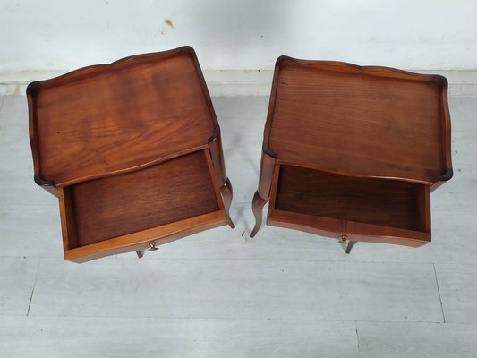 Louis XV Nightstands, 1950s, Set of 2-EAD-1777979