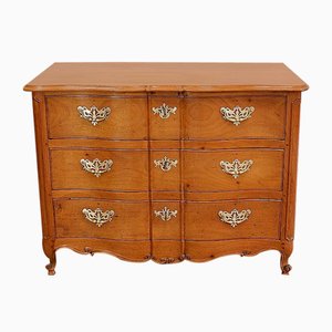 Louis XV Period Nantaise Dresser in Yellow Mahogany, 1700s-RVK-980101