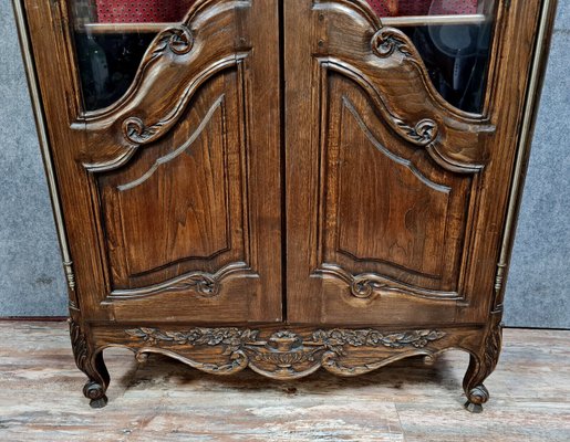 Louis XV Provencal Cabinet in Oak, 1900s-MWB-1402871