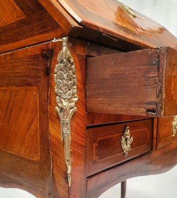 Louis XV Rosewood Secretaire-BSB-914977