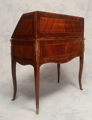 Louis XV Rosewood Secretaire-BSB-914977