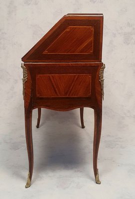 Louis XV Rosewood Secretaire-BSB-914977