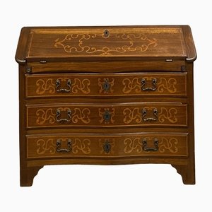 Louis XV Scriban Chest of Drawers in Precious Wood Marquetry, 1900s-MWB-1336304