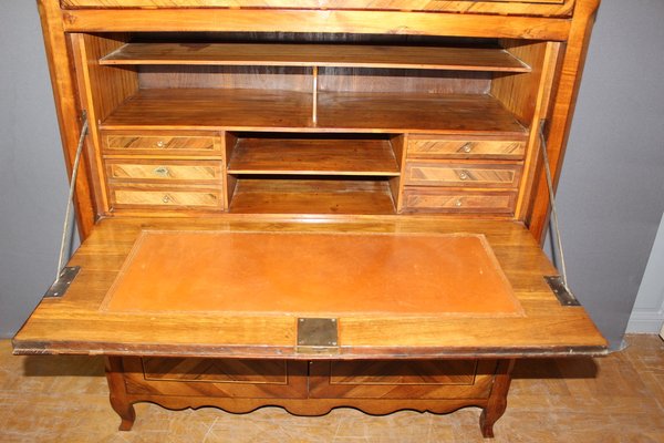 Louis XV Secretary in Walnut Marquetry-BCR-1193712