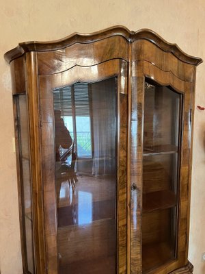 Louis XV Showcase in Walnut, 1890s-OLY-1737370