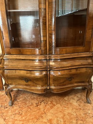 Louis XV Showcase in Walnut, 1890s-OLY-1737370