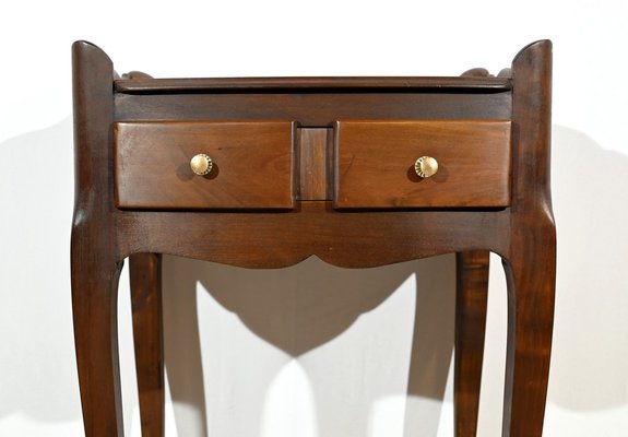 Louis XV Small Walnut Living Room Table, 1930s-RVK-1792536