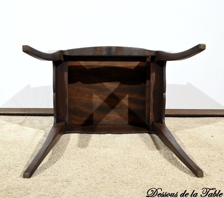 Louis XV Small Walnut Living Room Table, 1930s-RVK-1792536