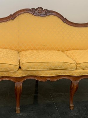 Louis XV Solid Conversation Sofa-IJR-1238762