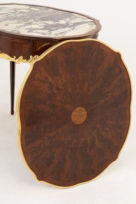 Louis XV Style Bouillotte Table in Kingwood, Late 19th Century-CEJ-626691