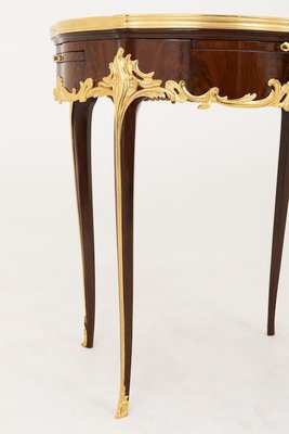 Louis XV Style Bouillotte Table in Kingwood, Late 19th Century-CEJ-626691