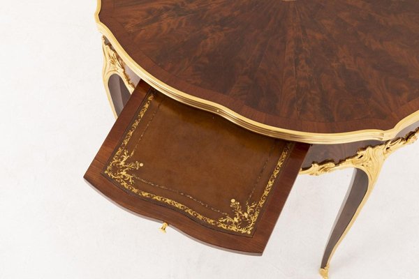 Louis XV Style Bouillotte Table in Kingwood, Late 19th Century-CEJ-626691