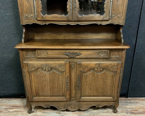 Louis XV Style Buffet in Solid Oak-MWB-1005430