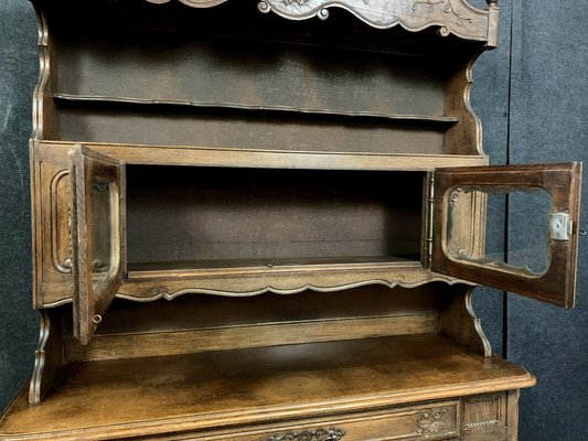 Louis XV Style Buffet in Solid Oak-MWB-1005430