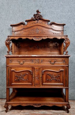 Louis XV Style Buffet in Walnut-MWB-1773344