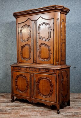 Louis XV Style Buffet in Walnut, 20th Century-MWB-1417325