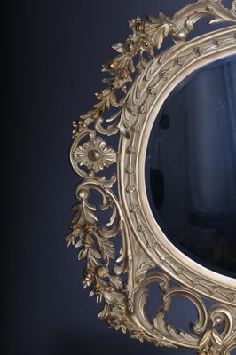 Louis XV Style Carved Royal Wall Mirror in Beech-FLW-1401768