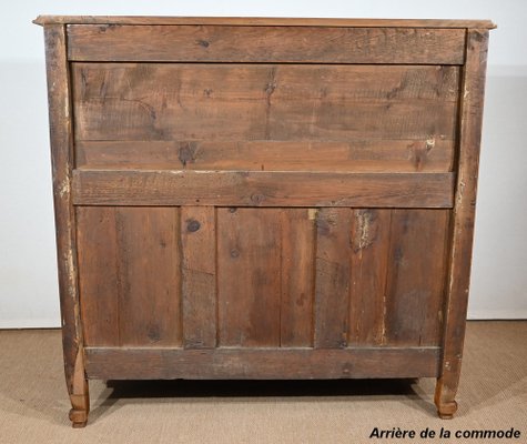 Louis XV Style Chest of Drawers or Secretaire in Cherry, Early 19th Century-RVK-1406173