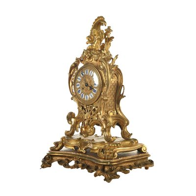 Louis XV Style Clock-NQ-1082083