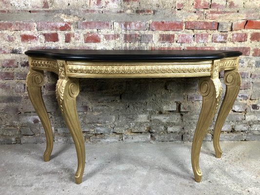 Louis XV Style Console in Wood, 1970s-RWZ-1397638