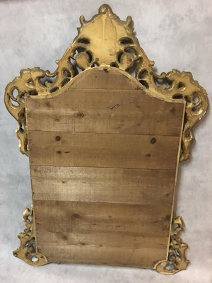 Louis XV Style Giltwood Mirror, 1950s-SDV-780671