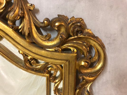 Louis XV Style Giltwood Mirror, 1950s-SDV-780671