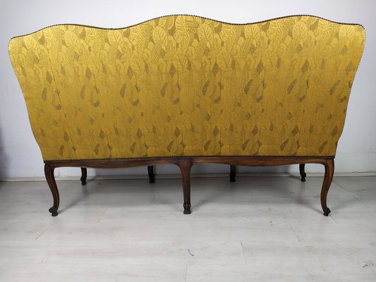 Louis XV Style Golden Bench-EAD-1231339