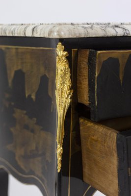 Louis XV Style Living Room Table in Chinese Lacquer, 1880s-CEJ-1067840