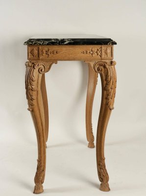 Louis XV Style Oak Hand-Carved Gueridon Table, 1940s-WFS-744740