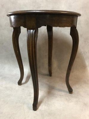 Louis XV Style Oak Side Table, 1940s-SDV-674151