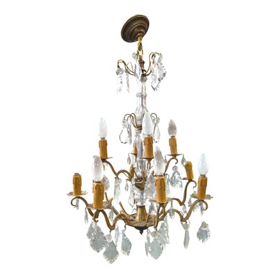 Louis XV Style Pampilles Cage Chandelier-HLV-1819772