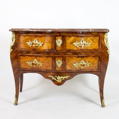 Louis XV Style Sauteuse Chest of Drawers by P .Russel-KMT-999863