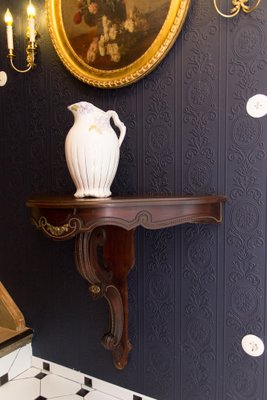 Louis XV Style Wall Mounted Console-KEG-1086706