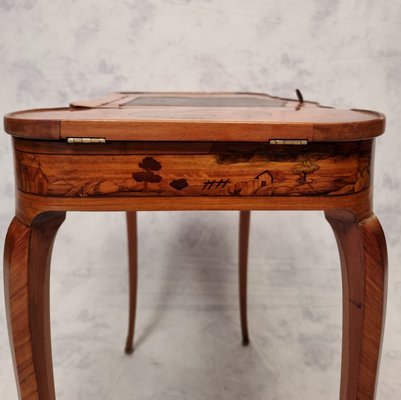 Louis XV Style Writing Table in Rosewood, 19th Century-BSB-1254301