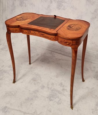 Louis XV Style Writing Table in Rosewood, 19th Century-BSB-1254301