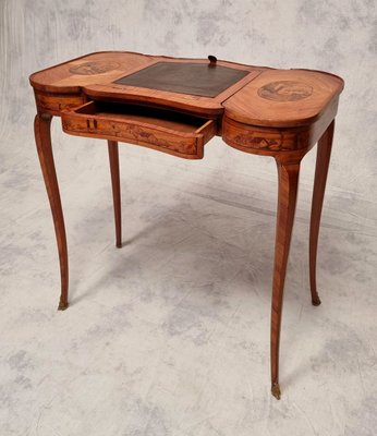 Louis XV Style Writing Table in Rosewood, 19th Century-BSB-1254301