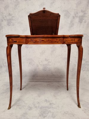 Louis XV Style Writing Table in Rosewood, 19th Century-BSB-1254301