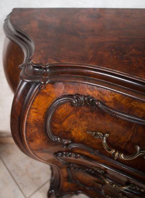 Louis XV Veneto Style Dresser in Walnut Root, 20th Century-KKK-1289067