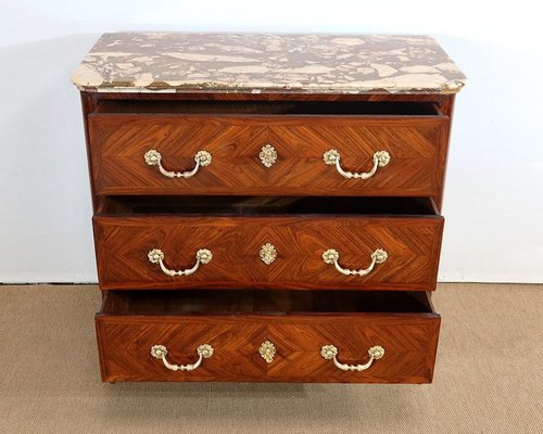 Louis XV Violet Wood Chest of Drawers, 1700s-RVK-1386908