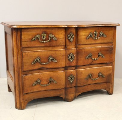 Louis XV Walnut Chest of Drawers, 18th Century-UMS-944927