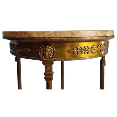 Louis XVI Auxiliar Table with Marble Top-TCS-1763251