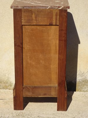 Louis XVI Bedside Table in Mahogany and Bronze, 1930s-ABK-2042183