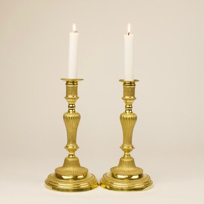 Louis XVI Candleholders, 1760s, Set of 2-KMT-952980