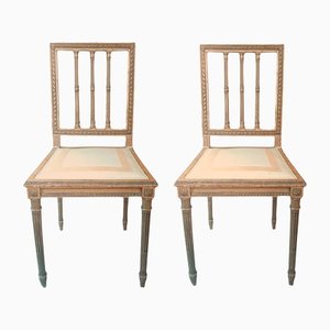 Louis XVI Chairs with Original Patina by E.Dienst & Fils Paris, Set of 2-TCS-1138627