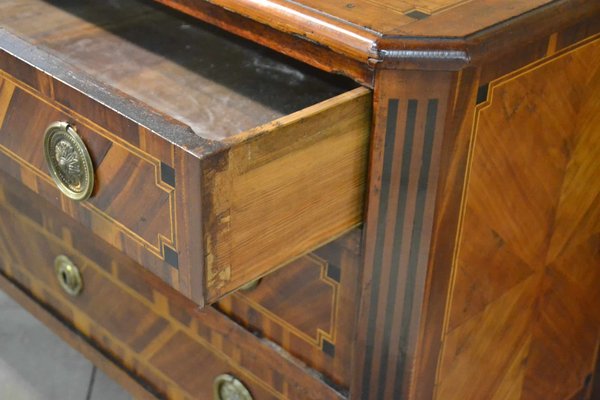 Louis XVI Chest of Drawers in Marquetry-AXR-1721909