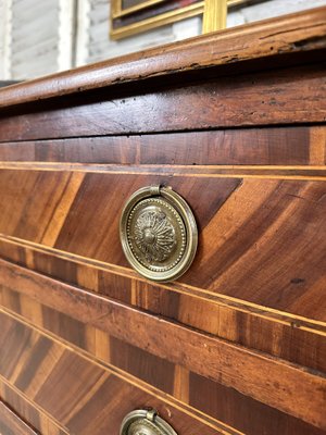 Louis XVI Chest of Drawers in Marquetry-AXR-1721909