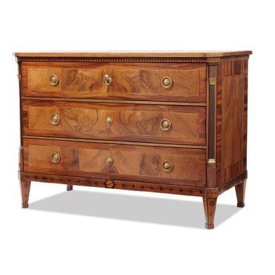 Louis XVI Chest of Drawers in Walnut, 1790s-GCQ-1730014